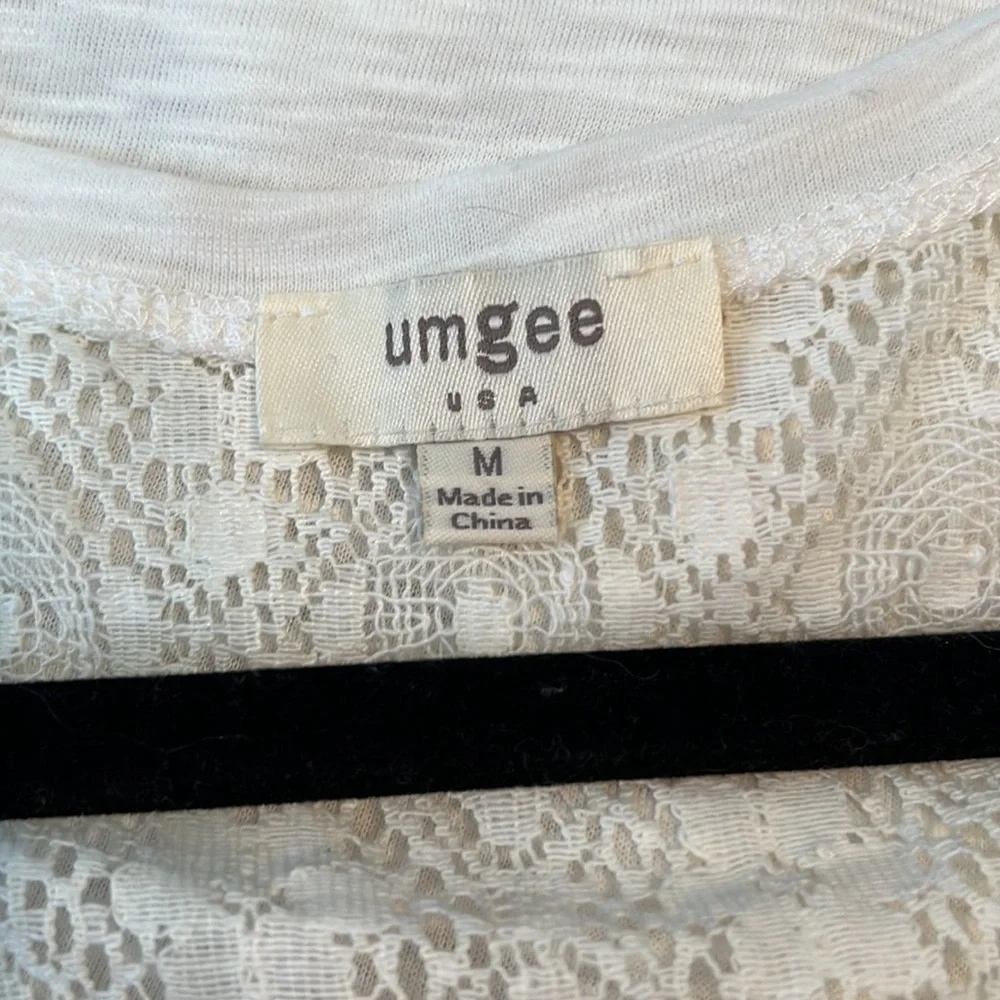 Umgee white tank top - Picture 4 of 4